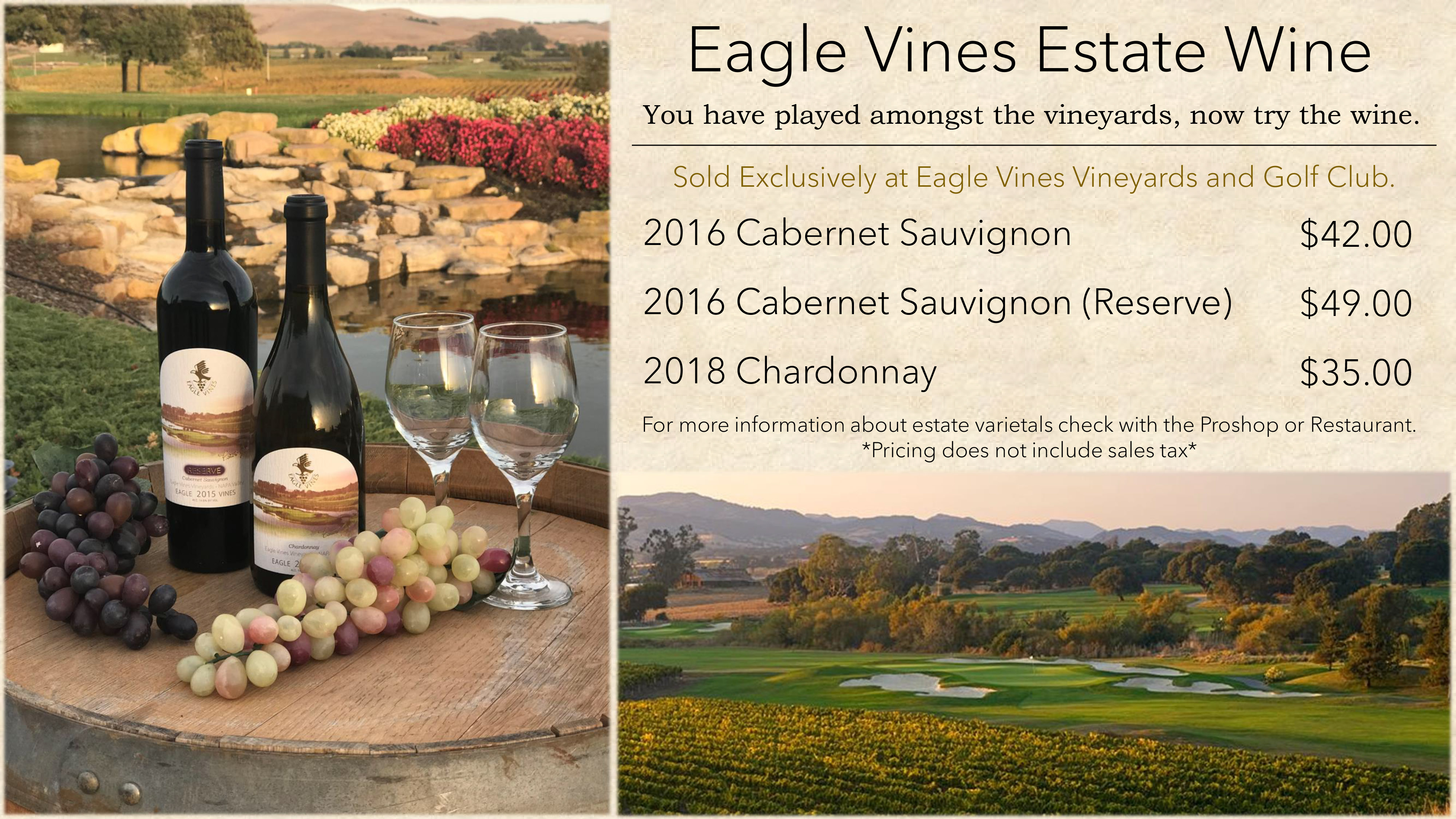 Home Eagle Vines Golf Club